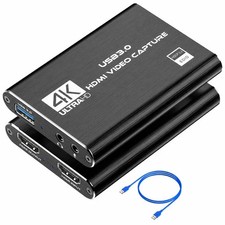 4K HDMI USB 3.0 Video Capture Card 1080P 60FPS for Streaming Gaming & Recording  picture