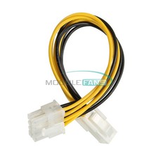 20cm 4 Female pin P4 to 8 Male pin ATX EPS 12v Power Adapter PCIe Cable 7.8inch picture