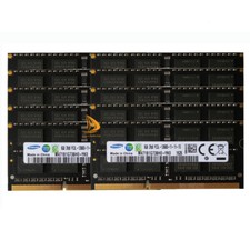 Samsung 10x 8GB 2RX8 DDR3 1600MHz PC3L-12800S 1.35V SO-DIMM Laptop RAM Memory @@ picture