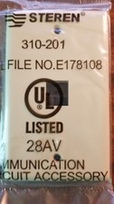 Steren Keystone 1 - Port Wall Plate, Ivory. Item # 310-201. Qty of 10 per bag. picture