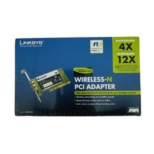 Linksys WMP300N Wireless N PCI Adapter In Box New SEALED picture