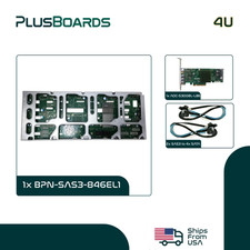 Supermicro 24-Bay 4U 12-Bay 2U SAS3 Backplane AOC-S3008L-L8E 9361-8i RAID Card picture