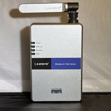 Linksys WPS54G Wireless-G Print Server USB Ethernet Cisco Systems picture
