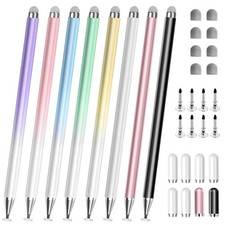 Stylus Pen 8 Pack for Touchscreen Devices, 2-in-1 Drawing Stylus picture