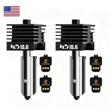 Biaysan Bamboo Lab 0.6mm High Flow Nozzle Bambu Lab P2S / H2D 2 Packs Brass picture