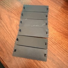 *new* LOT OF 6 OPENED FAPB Panduit Pan-net Fiber Optic Adapter Blank Panel picture