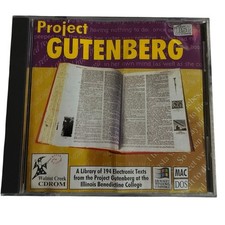 Project Gutenberg Walnut Creek CDROM PC 194 Electronic Texts Mac DOS picture