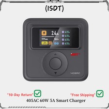 ISDT 405AC 60W 5A Smart Charger XT60 1~4S LiFe LiHv LiPo NiMH/Cd Battery picture