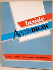 Inside AegisDRAW Book ©1986 CAD Commodore Amiga Aegis Draw 500 1000 2000 3000 picture