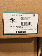 PANDUIT NM4 4RU FRONT AND REAR NETMANAGER HIGH-CAPACITY HORIZONTAL CABLE MANAGER picture