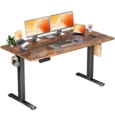 Electric Standing Desk 63 Inch Memory Adjustable Home Office DUMOS picture