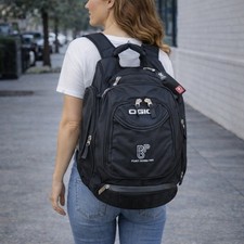 OGIO Metro Black Multi Pocket Backpack Audio Ready Laptop Travel Work Bag picture