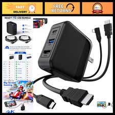 Portable 65W Docking Station Kit with 4K HDMI, Switch 2 Charger & Accessories picture