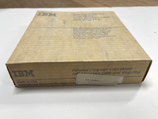 IBM Personal Computer Color Plotter Serial Interface Cable and Wrap Plug * Rare picture