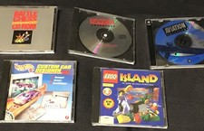 PC CD-ROM’s Games Boys Hot Wheels Designer LEGO Island Space Aviation Chess picture