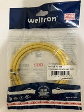 Weltron 2X3ft & 1X5ft Patch cables UTP Yellow picture