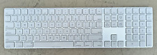 APPLE MAGIC KEYBOARD NO USB-C CABLE TESTED AND WORKS  (Model: A1843) picture