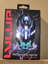 LVLUP LU737 RGB Gaming Mouse Wired USB Adjustable DPI Ergonomic PC Gamer Black picture