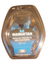 Manhattan 317474 USB to Centronics 36-Pin Parallel Printer Cable 6ft New picture