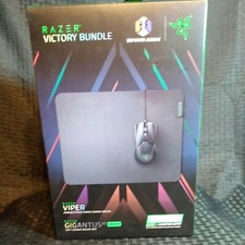 Razer Victory Bundle - Gaming Viper Wired Mouse & Gigantus V2 Mat - w/ Gamepass picture