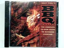 Easy Chef's BBQ Master CD-ROM Guide Outdoor Cooking Recipes Grilling New picture