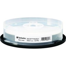 VERBATIM BD-R XL 100GB 4X White Inkjet Printable Triple Layer Blu-ray 10pk 98897 picture