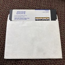 Adventure Quest IV Adventure Games Strategy Simulations for Apple II (2) 5.25 picture