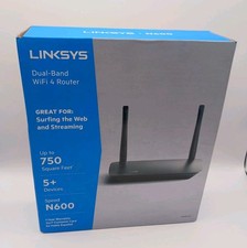 Linksys E2500 V4 WiFi 4 Dual-Band N600 Internet Router E2500-4B AD0168 Complete picture