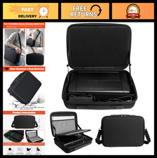 Portable Printer Carrying Case - Hard Shell Shockproof Travel Bag, Adjustable Di picture