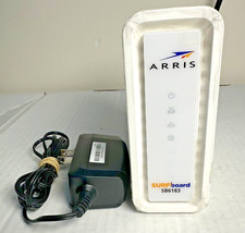 ARRIS SURFboard SB6183 16x4 DOCSIS 3.0 Cable Modem Internet Gaming Speed White picture