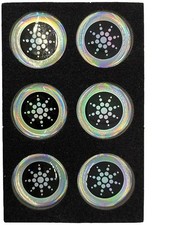 EMF Stickers Blocker Neutralize Shield Protection for Cell 6 Pcs Sliver picture