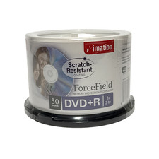 Imation ForceField DVD+R 50 Discs Scratch Resistant New Sealed Rare picture