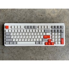DAREU EK98 PRO Mechanical Keyboard 98% Layout White Grey Orange Wireless Wired picture