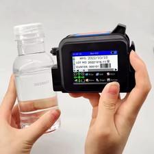 12.7mm Mini Handheld Inkjet Printer High Resolution Date Code picture
