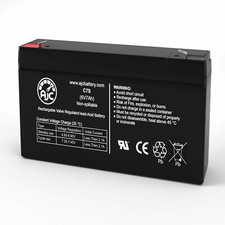 AJC Battery Compatible with Monster Power HTUPS 2700 6V 7Ah UPS Battery picture