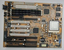 Gigabyte GA-586TX3 i430TX Socket 7 ISA Retro Motherboard + AMD K6 266MHz + 96MB picture