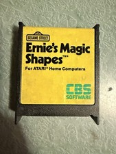 CBS Software Sesame Street Ernie’s Magic Shapes Atari Home Computers Cartridge picture