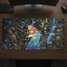 Magikarp Illustration Rare Playmat Desk Mat | Pokémon Mouse pad Accessories picture