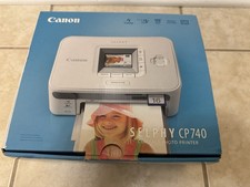 Canon Selphy CP740 Compact Color Photo Printer w/ Box - NICE picture