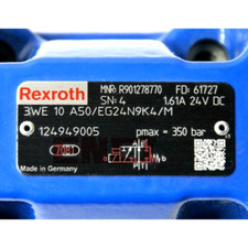 3WE 10 A5X/EG24N9K4/M R901278770 Bosch Rexroth NG10 Valve 3WE10A5X/EG24N9K4/M picture