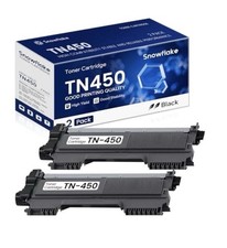 Snowflake High Yield High Compatibility Toner Cartridge - 2-Pack - Black- TN450 picture