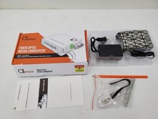 ONET STATE OF THE ART NETWORKING FIBER OPTIC MEDIA CONVERTER (131385-2 JO T32) picture