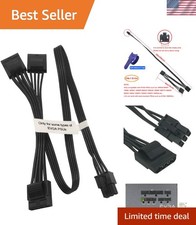 Reliable 20 Inch 6 Pin to 3X Molex Adapter for Specific EVGA Power Supplies picture