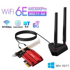 Desktop PCIe WiFi 6E Card AX210NGW Tri-Band BT5.3 Network Adapter for Windows PC picture