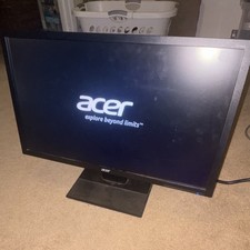 Acer V246HL 24in LED 1080p Monitor Widescreen 16:9 DVI-D VGA Black No Box picture