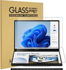 2-Pack Tempered Glass Screen Protector for ASUS Zenbook DUO 14