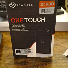 Seagate One Touch 2TB Portable External HDD USB 3.0 Black STKB2000400 picture
