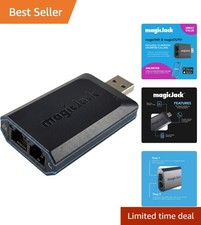 Crystal-Clear VOIP Phone Adapter for Unlimited Calls - Remote Work Ready picture