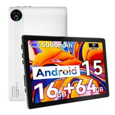 Tablet 10.1 inch 16GB ROM 64GB RAM WIFI 6 Android 15 Dynamic Halo IPS HD LCD picture