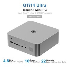Beelink Mini PC Game GTi14 Intel Core Ultra 7 155H DDR5 32G+1T up to 4.8GHz Gray picture